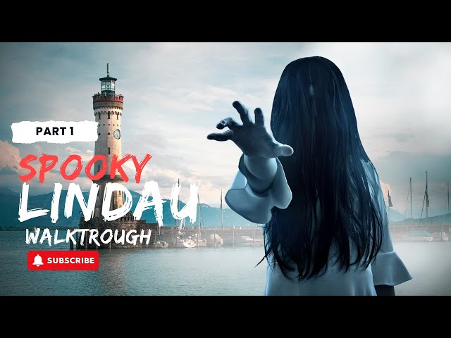 SPOOKY #Lindau 4K WALKTROUGH / visit the most CREEPY Island in Germany with ghostly sounds