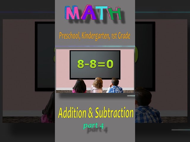 Addition & Subtraction - part 4