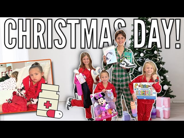 Christmas Day 2023! | Half Our Family Gets Sick by End of Day 🤒