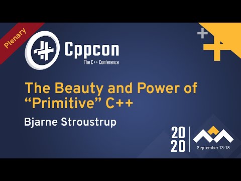 CppCon 2020 Plenary Talks