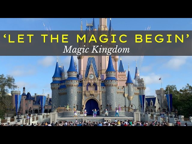 Disney World Opening Ceremony 'Let the Magic Begin'  | MAGIC KINGDOM 2024