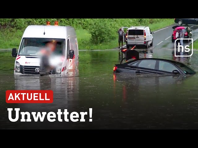 Unwetter-Bilanz: Osten und Süden Hessens stark betroffen | hessenschau