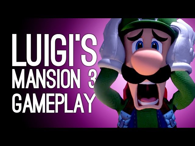 Luigi's Mansion 3 Gameplay: Let's Play Luigi's Mansion 3 - GOOIGI'S SICK OF TAKIN' ORDERS