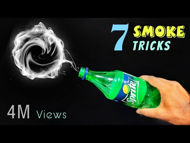7 Amazing Smoke Experiments At Home || Easy Science Experiments With Smoke