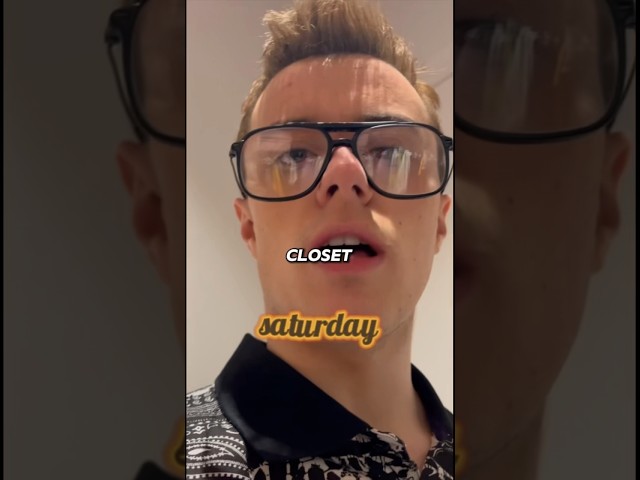 I’m in the closet