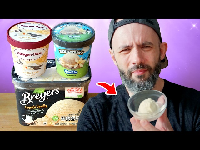 Ranking Every Vanilla Ice Cream | Ranked With Babish