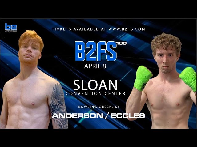 B2 Fighting Series 180 | Huntter Anderson vs Nathan Eccles 140 Ammy