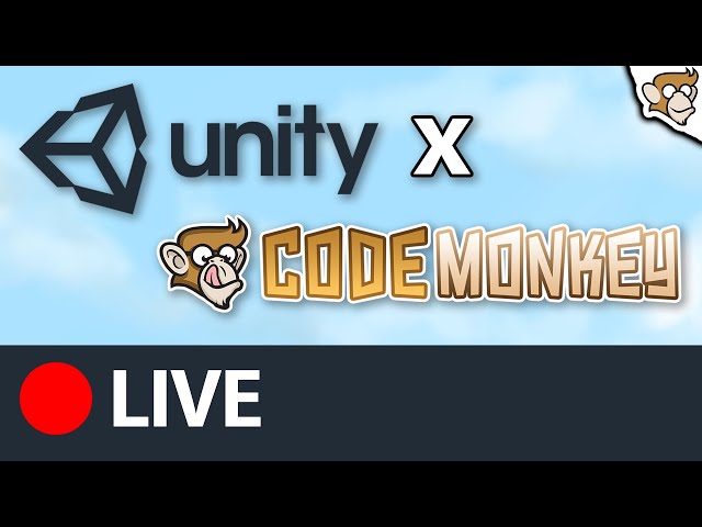 🔴Unity X Code Monkey - LIVE! Ask Questions!