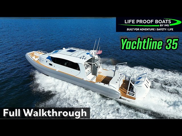 Safest Luxury Yacht in the World: Yachtline 35 Tour