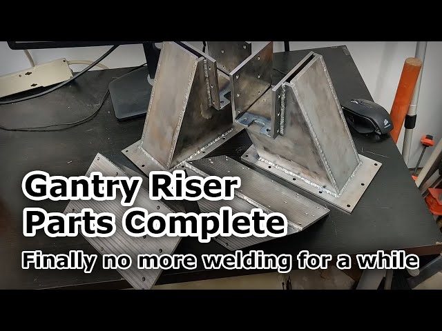 Short video. Gantry riser bottom complete.