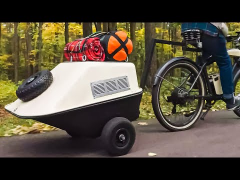 How To Turn Old Wheelbarrows Into A Bike Trailer & Other Camping DIY Projects | Remake Project