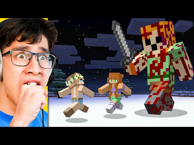 I Scared a Girl as GIANT ALEX in Minecraft
