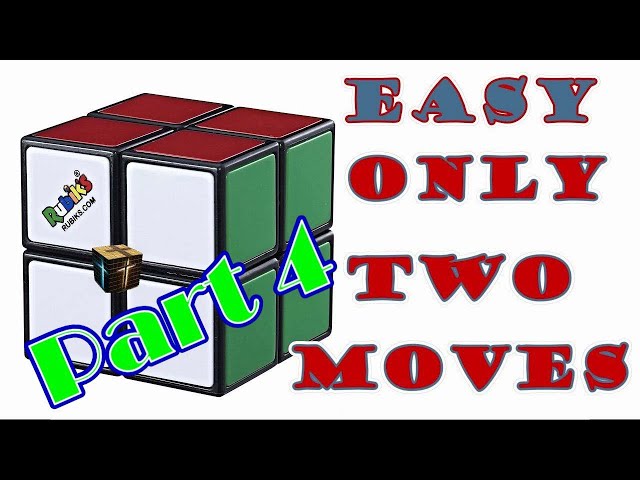How to Solve 2x2 Rubiks Cube Easy Part 4 of 4 2nd Algorithm #shorts