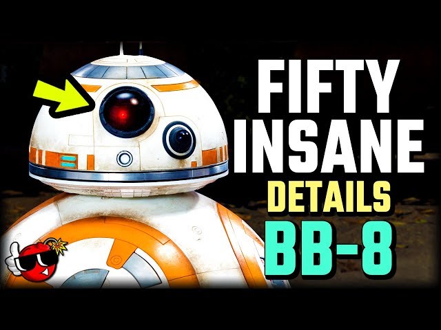 50 INSANE DETAILS About BB-8 - Star Wars Lore and Star Wars Battlefront 2