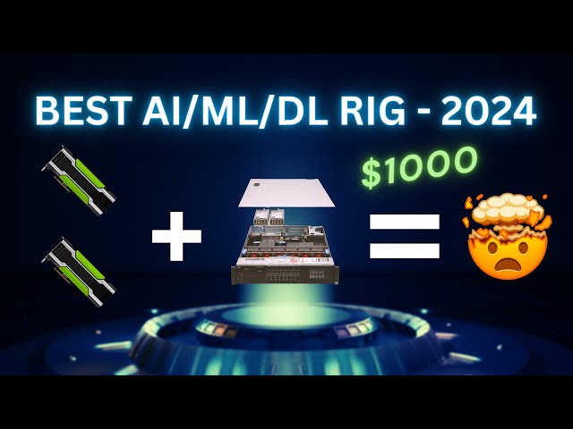 Best AI/ML/DL Rig For 2024 - Most Compute For Your Money!
