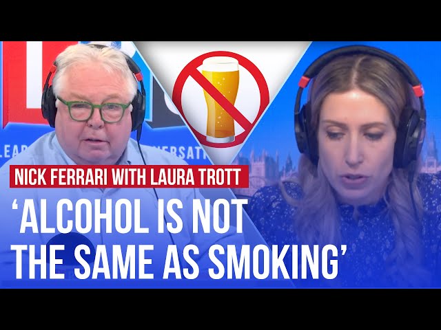 'When will the Tories ban alcohol?': Nick Ferrari puts minister on the spot after smoking ban vote