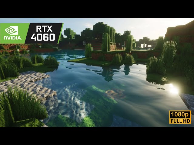 Minecraft | Nvidia RTX 4060 8GB | Amd Ryzen 5 5600 Test