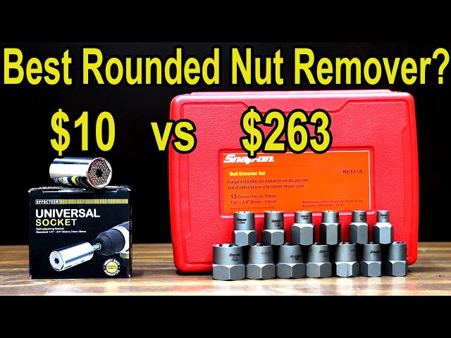 Best rounded nut and stud remover? Let's find out! Snap-on, Irwin, Gearwrench, Rocketsocket & more