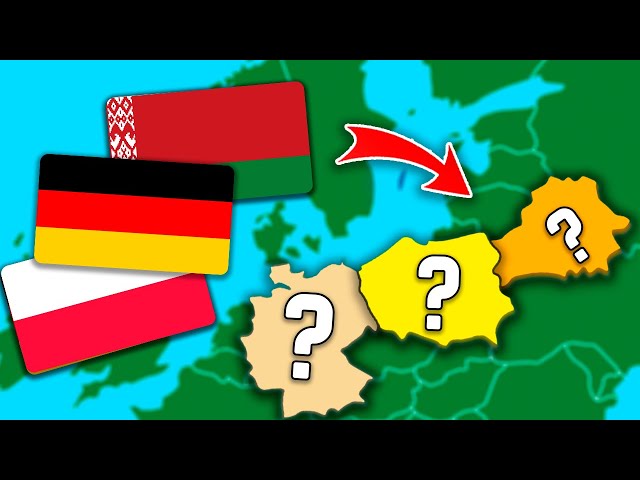 Guess The Countries by Their Territories on The Map | Country Quiz Challenge
