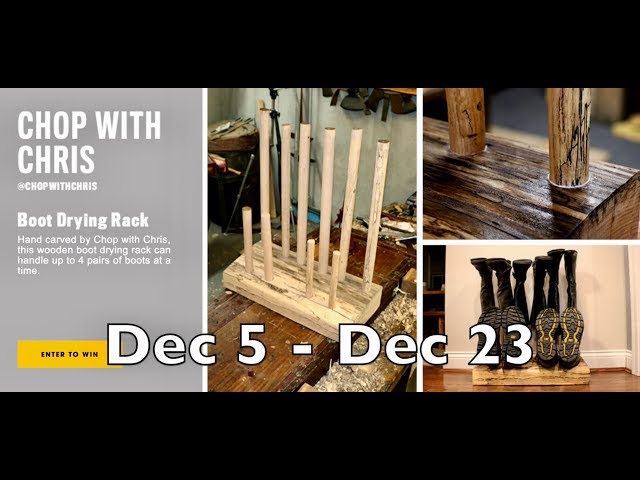 How To Make A Boot Rack - 2018 Giveaway - CAT FOOTWEAR