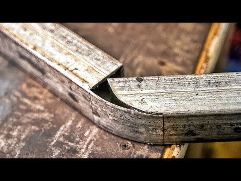 SQUARE TUBING TRICK AND TIPS | HOW TO BEND BOX BAR AT 90 DEGREE ANGLE