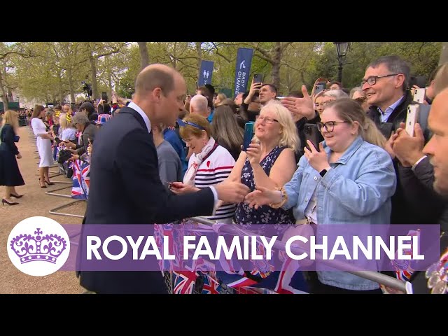 ROYAL LIVE: Royal Family Meet Public on Mall