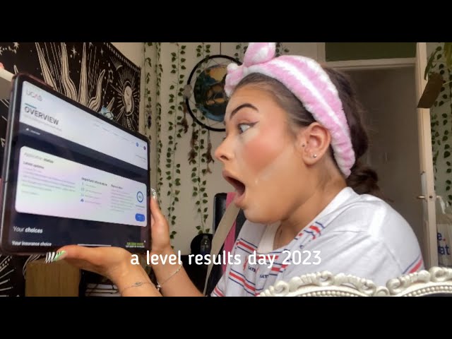 opening my a level results 2023 ☆