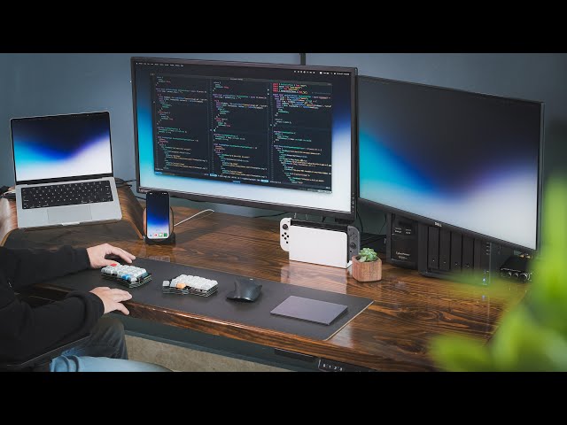 My Work From Home Dream Desk Setup Tour 2023 (as a Software Engineer)
