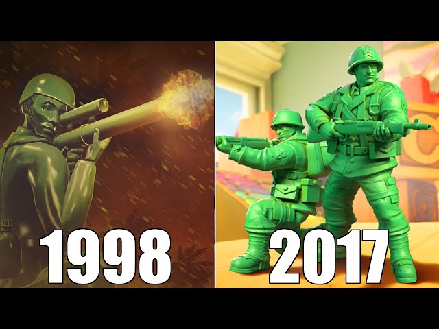 Evolution of Army Men Games [1998-2017]
