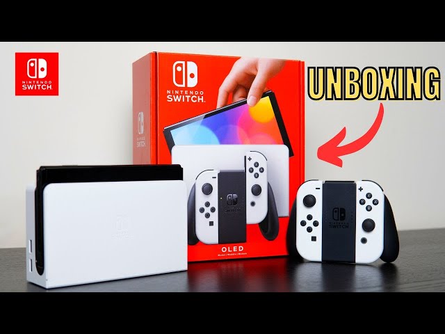 Nintendo Switch OLED Unboxing & Setup