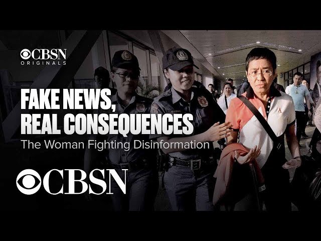 Maria Ressa: The woman at the front lines of fighting fake news | Full Documentary
