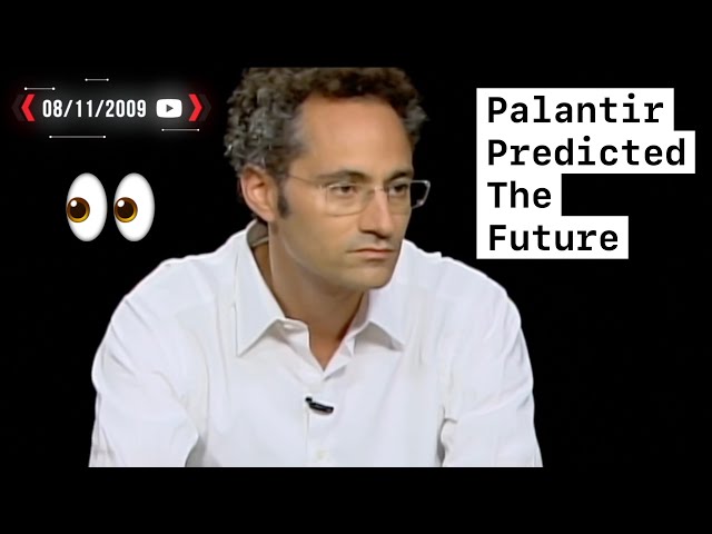 RARE Alex Karp Interview: Palantir Philosophy Explained! (2009)