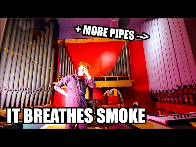I BOUGHT A CHURCH ORGAN PART 4,Plugging Up Smoke and More Pipes!