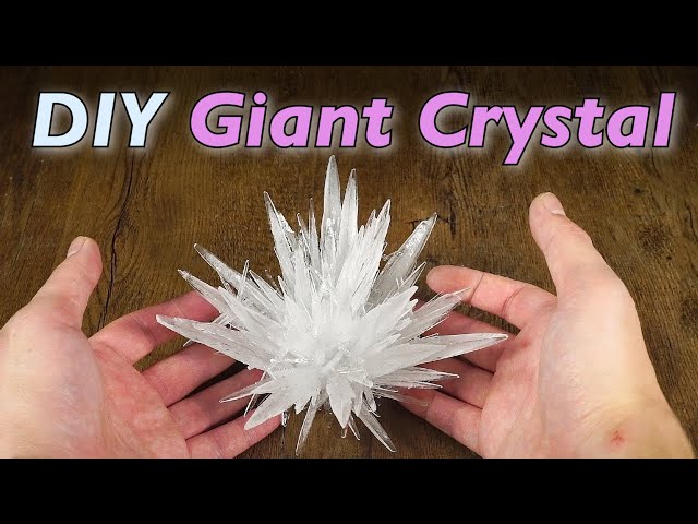 How to Grow Giant Crystal