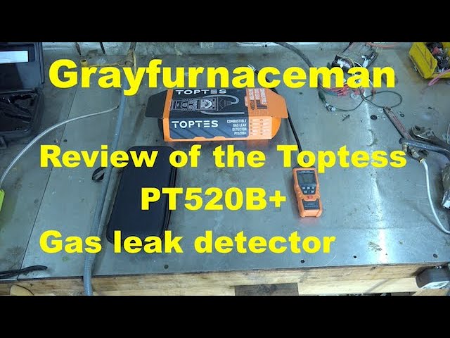 Review of the Toptes PT520B+ gas leak detector