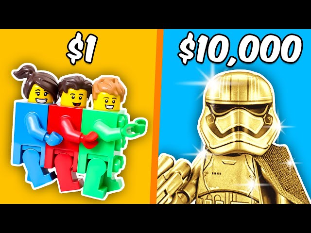 $1 vs $10,000 LEGO Minifigure