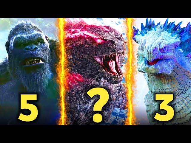 Top 10 Powerful Monsters in Godzilla × Kong: The New Empire ( HINDI )