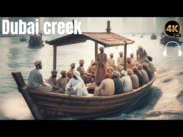 Dubai 🇦🇪 Boat Ride In Dubai Creek  - Navigating Dubai's Waters: A Boat Expedition