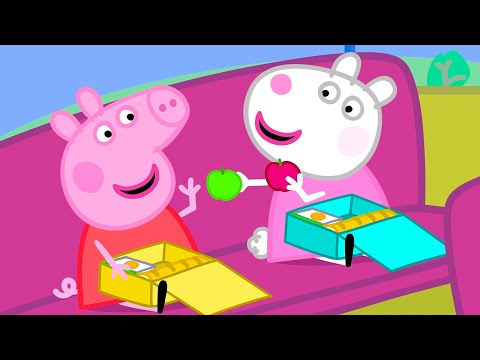Peppa Pigs School Bus Trip | Kids TV and Stories