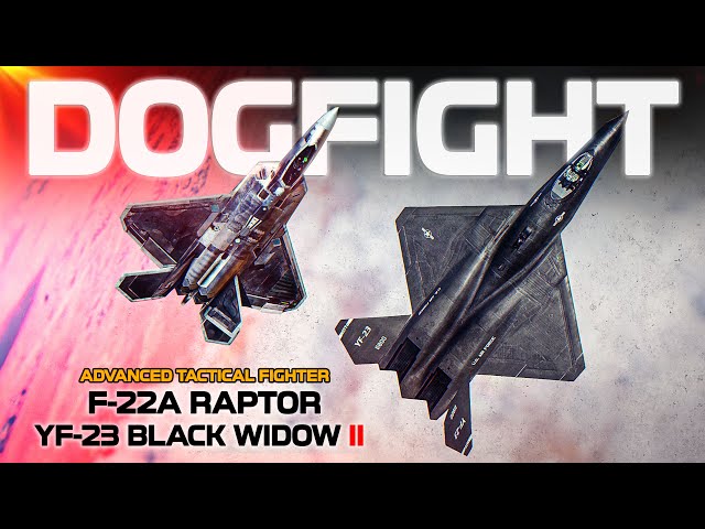 Advanced Tactical Fighter Program | YF-23 Vs F-22 Raptor DOGFIGHT | Digital Combat Simulator | DCS |