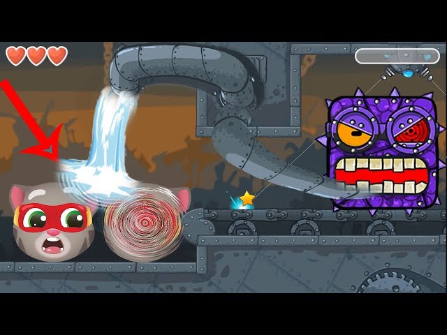 Playing RED BALL 4 with My Talking Super Tom VS Bilberry Boss ! BOX FACTORY NEW Red Ball 4