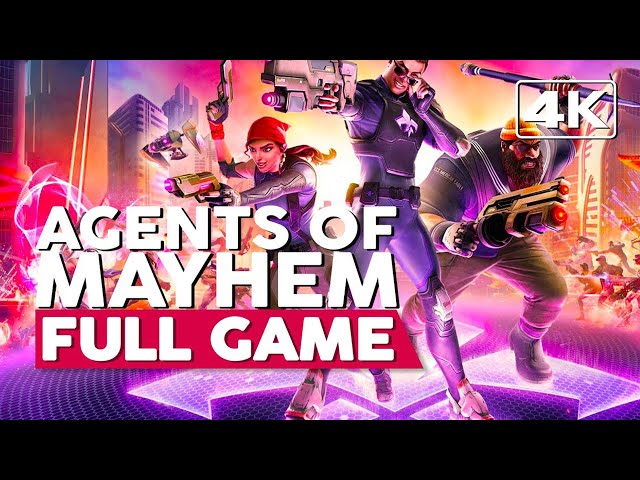 Agents Of Mayhem | Full Gameplay Walkthrough (PC 4K60FPS) No Commentary