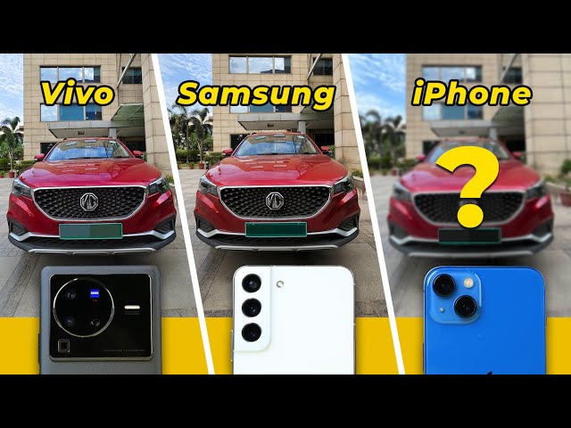 Vivo X80 Pro Vs Samsung Galaxy S22 Vs iPhone 13 Camera Comparison - Unbelievable Results 😳
