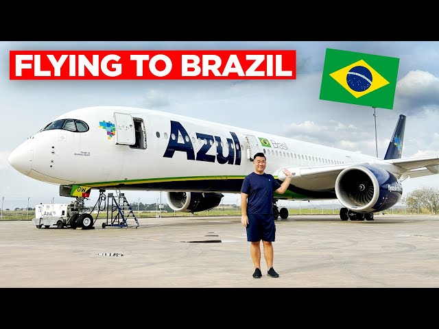 Brazil Flying Adventure - Azul Airlines A350 + Rio de Janerio