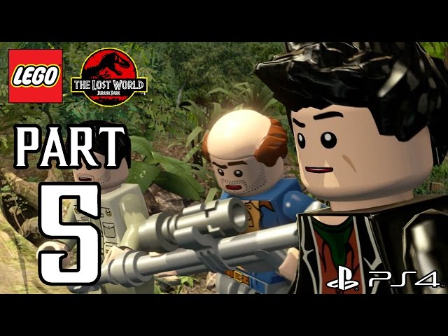 LEGO Jurassic World Walkthrough PART 5 (PS4) Gameplay No Commentary[1080p] TRUE-HD QUALITY