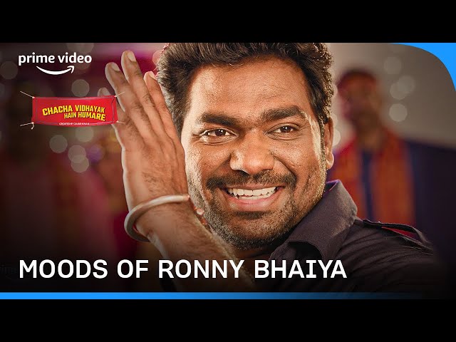 Moods of Ronny Bhaiya | @ZakirKhan | Chacha Vidhayak Hain Humare | Prime Video India