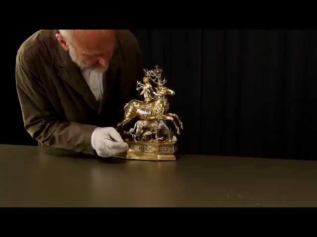 Diana and Stag Automaton in Motion