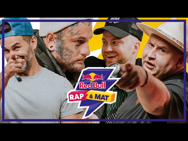 Wini i Favst vs Bonson i Czarny HIFI | Rapowy Quiz Red Bull Rap & Mat
