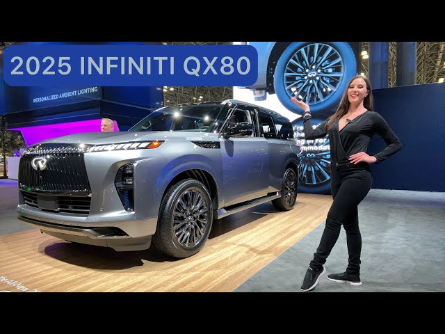 All-New 2025 INFINITI QX80 Tour! A Full-Size Luxury SUV with Supreme Comfort & Advanced Tech