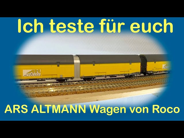 ARS ALTMANN Autotransportwagen von Roco im Test
